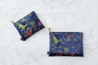 Luxury Korean Silk Pouch – Artisan - Made, Gift - Ready - KremberryStudio