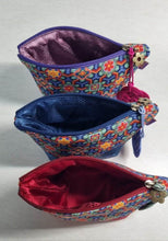 Traditional Korean Hanbok Pouch – Handmade Dancheong - Inspired Linen Bag - KremberryStudio