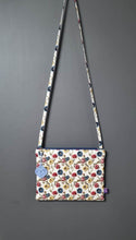 Traditional Korean Obang Crossbody Bag – Handmade with Hanbok Silk & Eco Linen