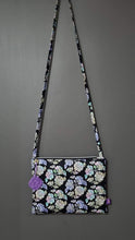 Traditional Korean Obang Crossbody Bag – Handmade with Hanbok Silk & Eco Linen