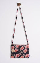 Traditional Korean Obang Crossbody Bag – Handmade with Hanbok Silk & Eco Linen - KremberryStudio